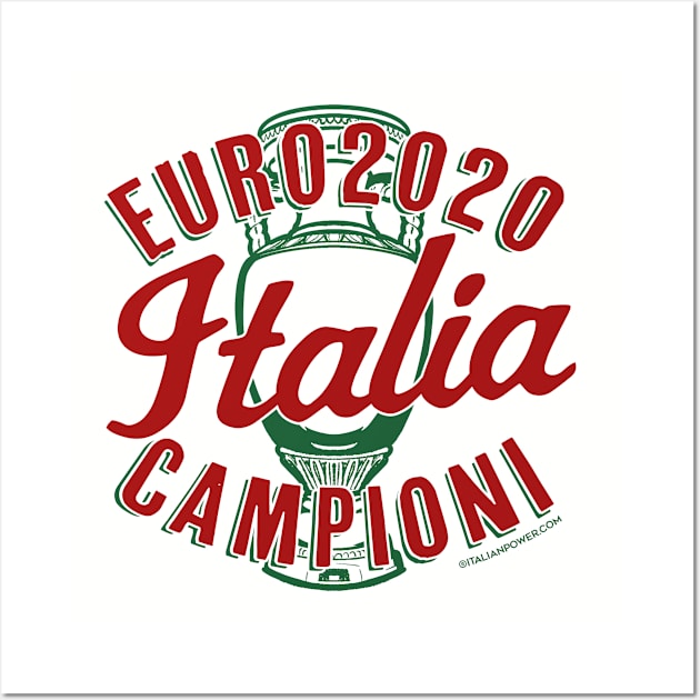 Euro 2020 Campioni Wall Art by ItalianPowerStore